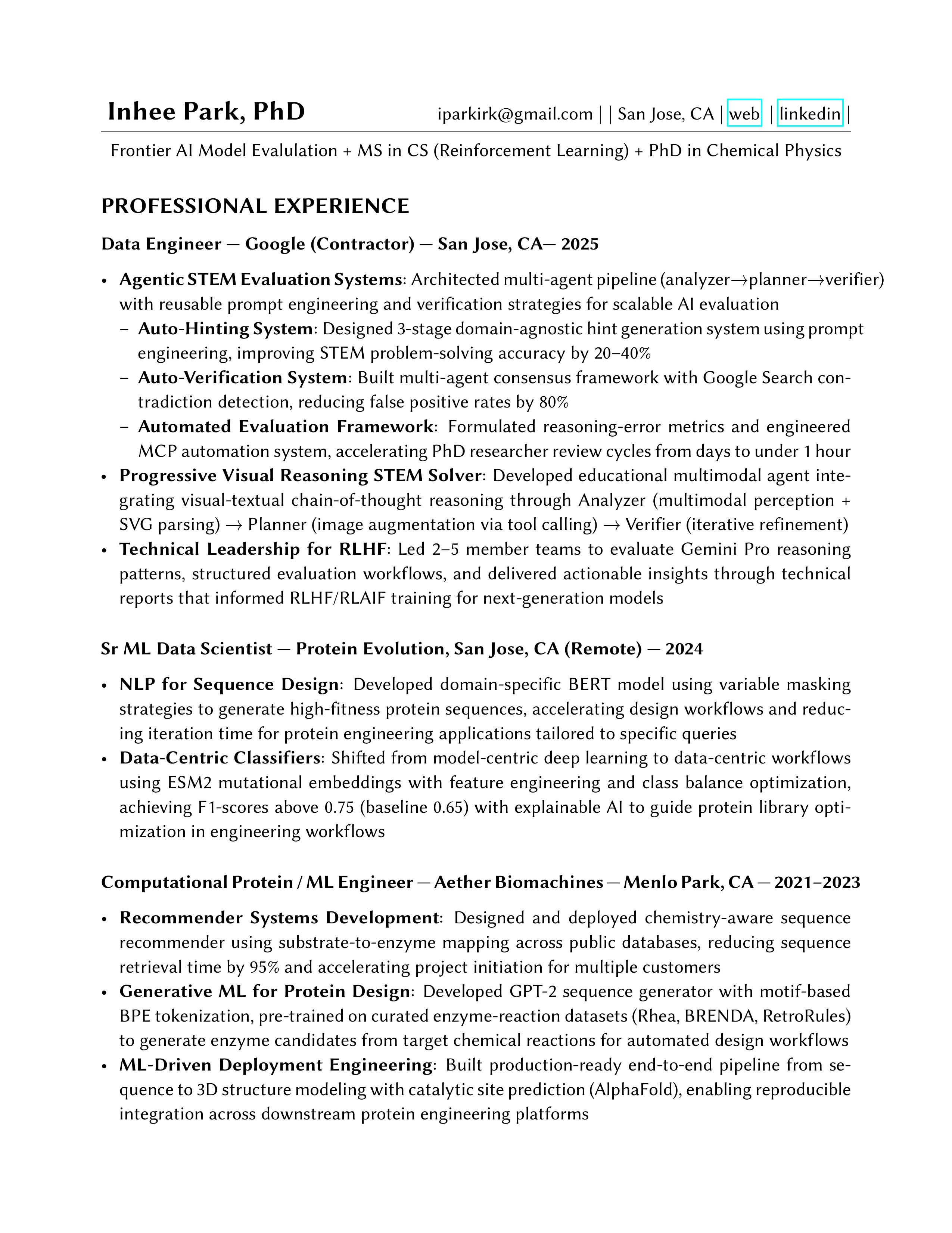 Resume Page 1